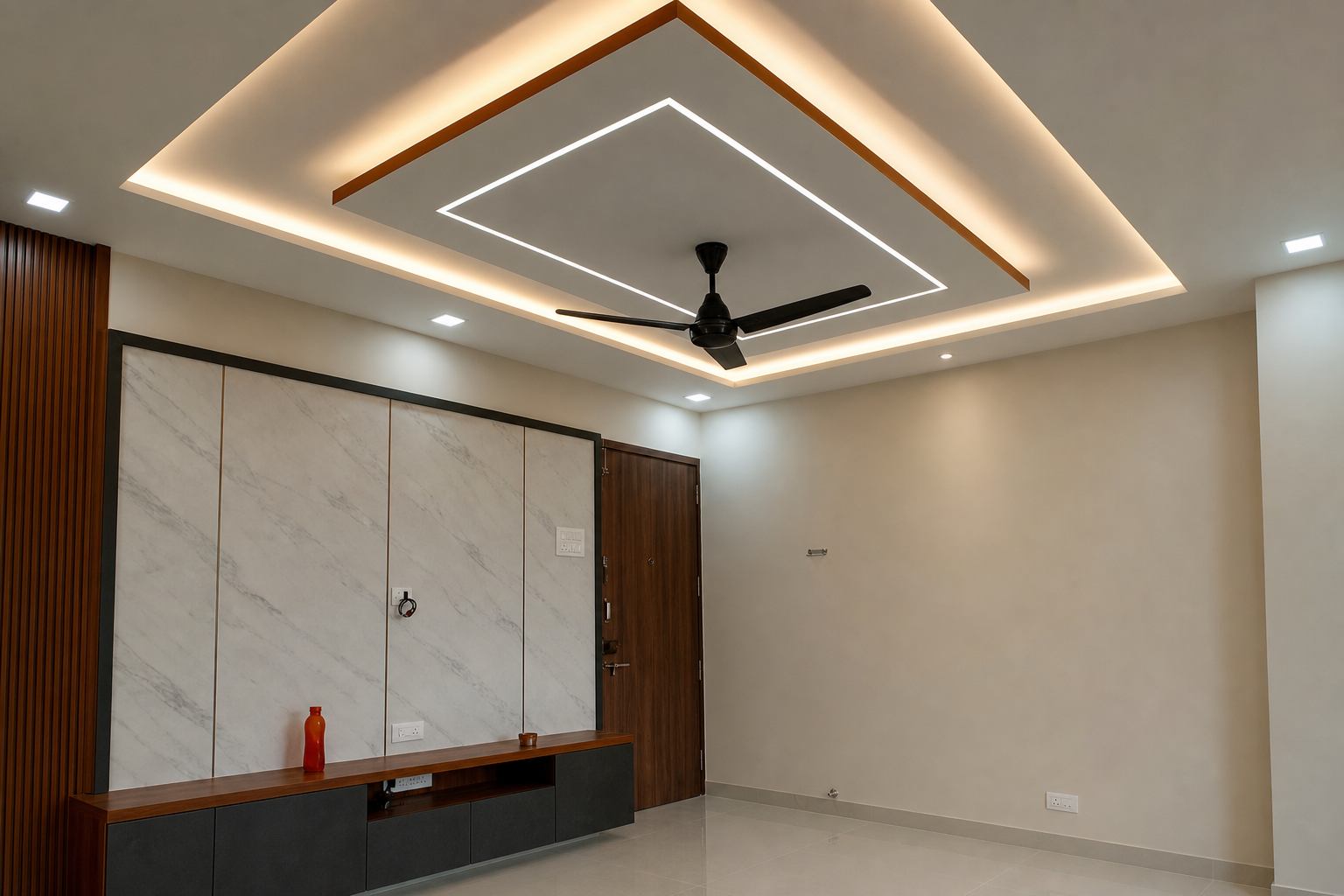 AK Plaster of Paris modern POP ceiling