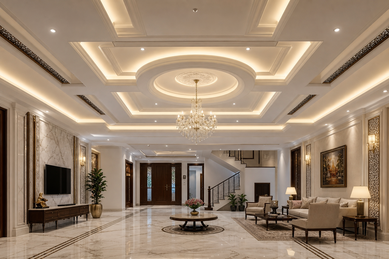 Custom POP Cornice Design
