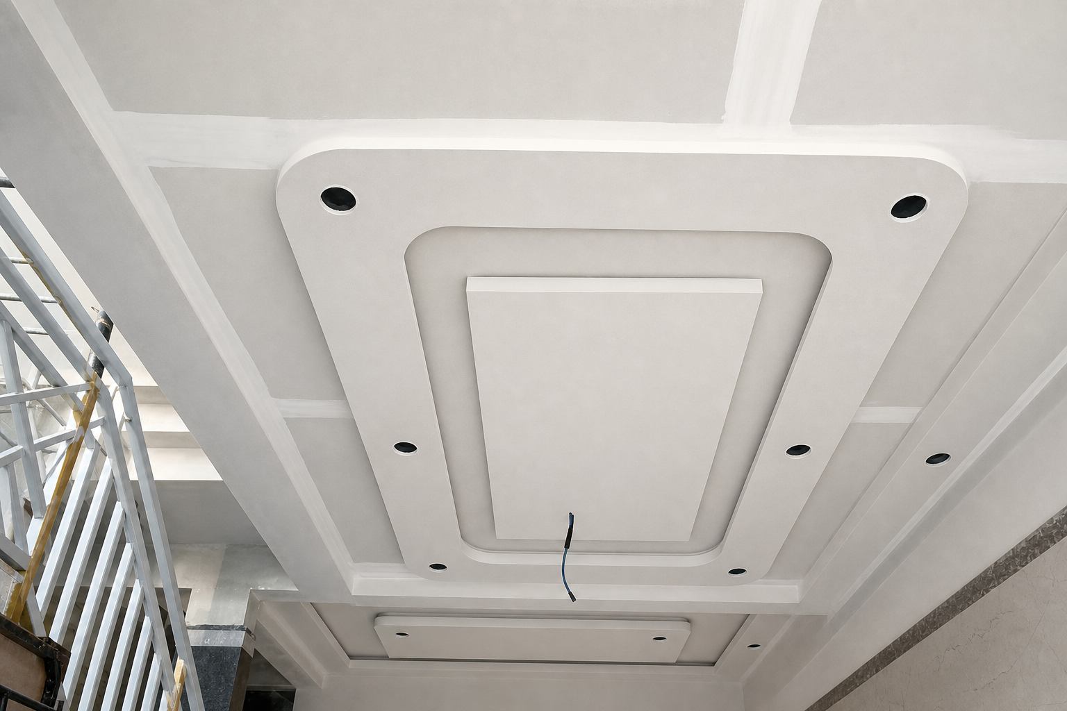 False ceiling work process